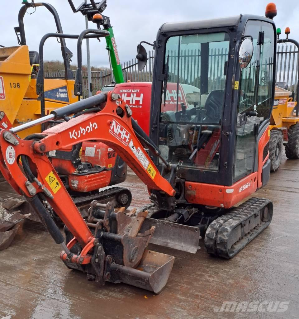 Kubota KX 016-4 حفارات صغيرة أقل من 7 طن (حفارات صغيرة)
