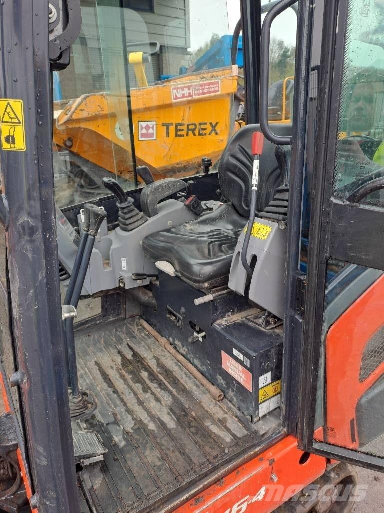 Kubota KX 016-4 حفارات صغيرة أقل من 7 طن (حفارات صغيرة)