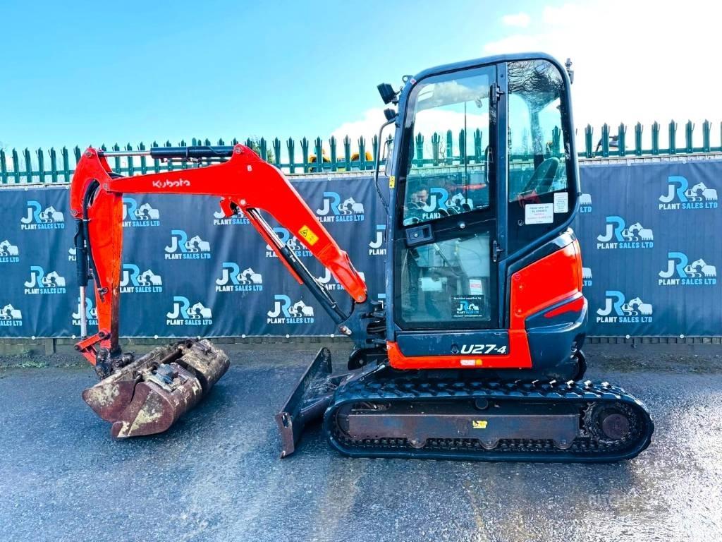 Kubota U 27-4 حفارات صغيرة أقل من 7 طن (حفارات صغيرة)