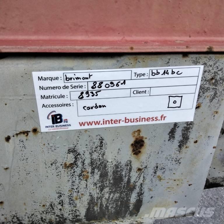Brimont BB14BC مقطورات قلابة
