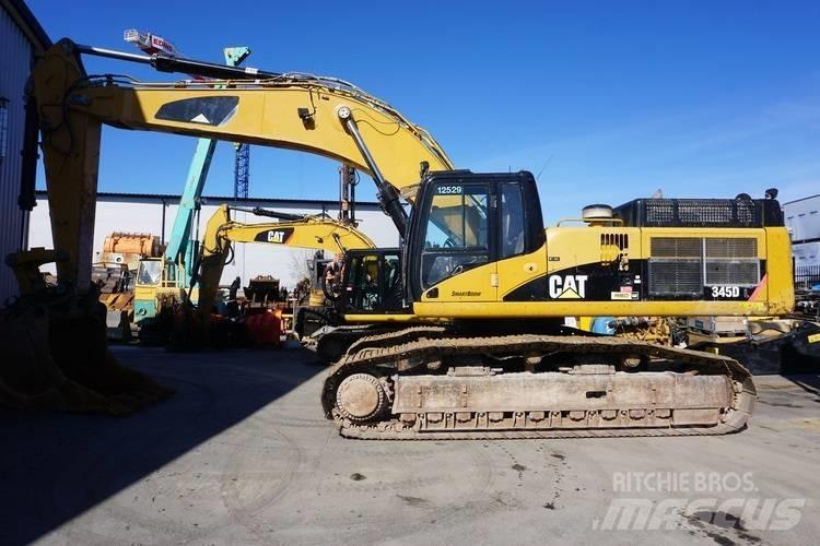 CAT 345 D L حفارات زحافة