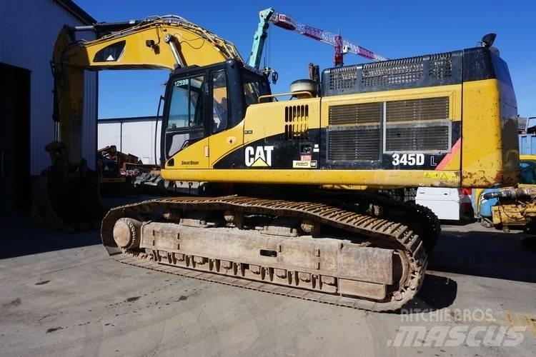 CAT 345 D L حفارات زحافة