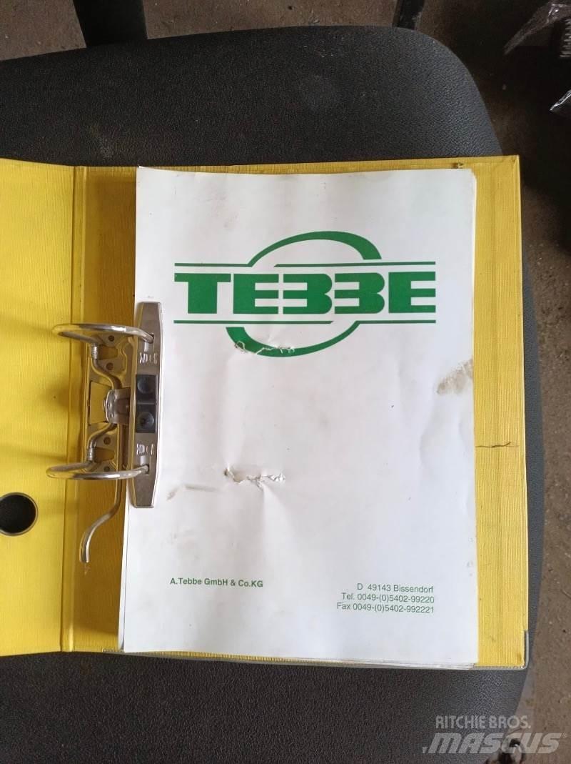 Tebbe HS 180 معدات توزيع السماد العضوي