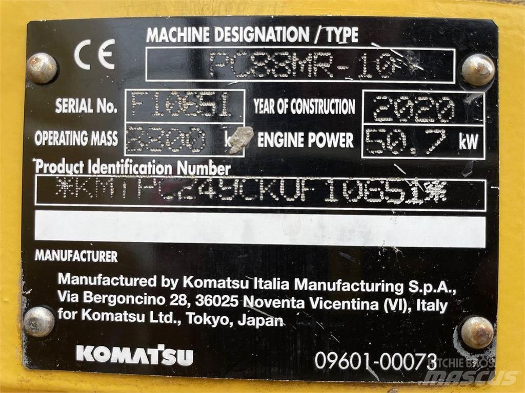 Komatsu PC88MR-10 حفارات بعجل