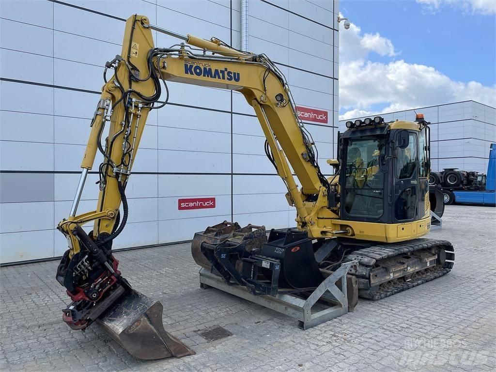 Komatsu PC88MR-10 حفارات بعجل