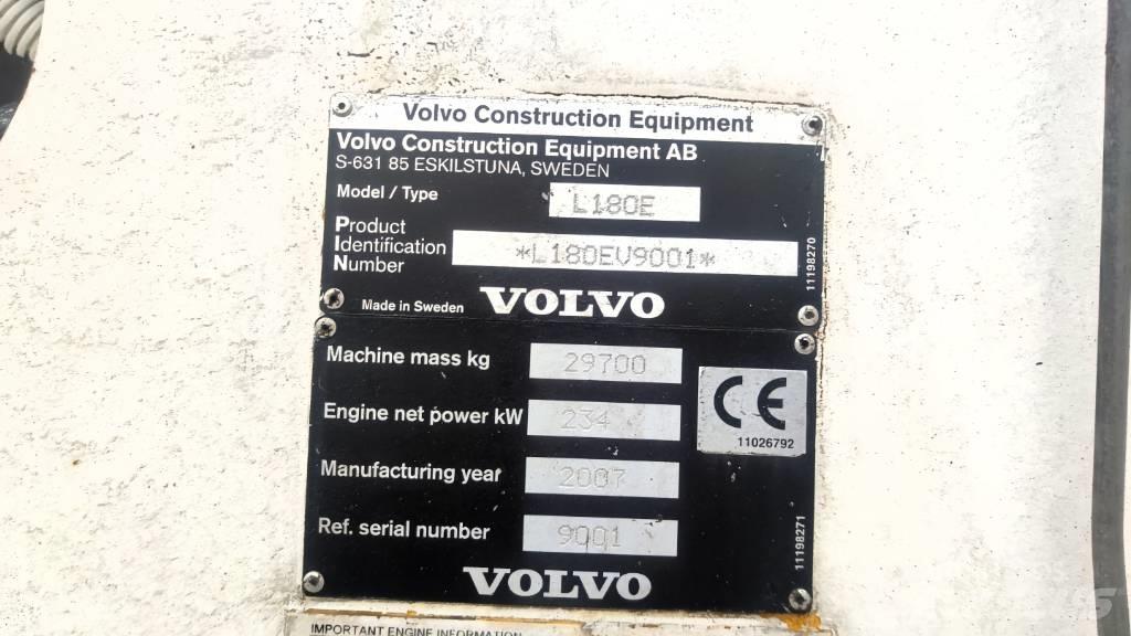 Volvo L 180 E لوادر بعجل