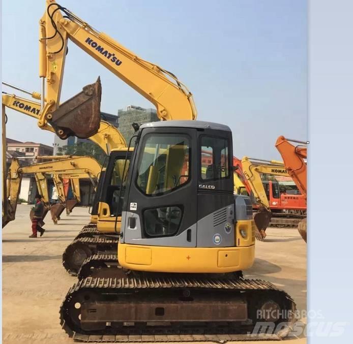 Komatsu pc78us حفارات وسط 7 طن - 12 طن