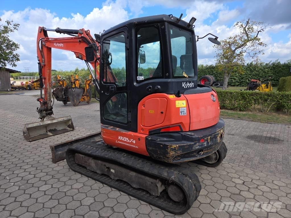 Kubota KX 057-4 حفارات صغيرة أقل من 7 طن (حفارات صغيرة)