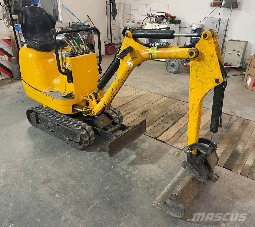 JCB Micro حفارات صغيرة أقل من 7 طن (حفارات صغيرة)