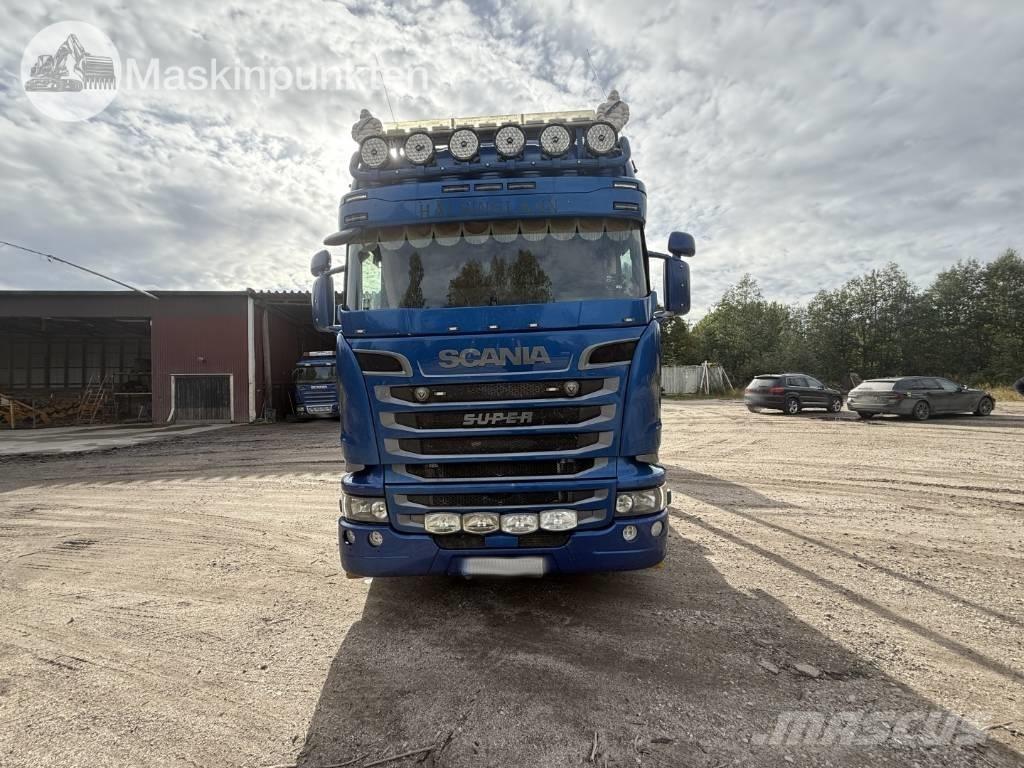 Scania R 580 شاحنات بمقصورة وهيكل
