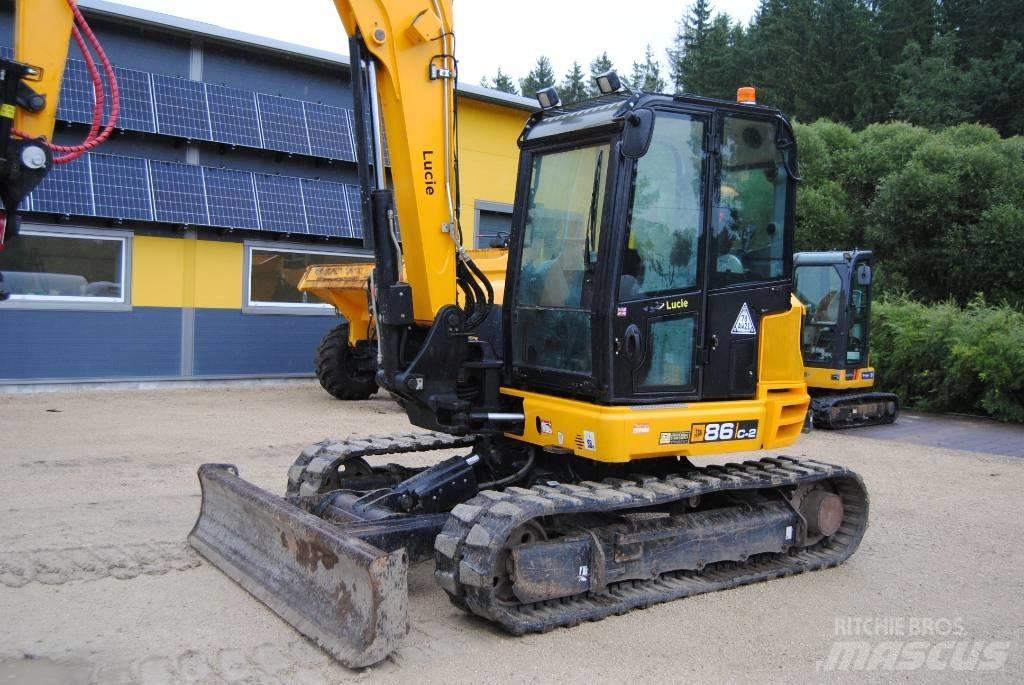 JCB 86 C-2 حفارات وسط 7 طن - 12 طن