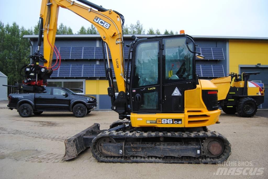 JCB 86 C-2 حفارات وسط 7 طن - 12 طن