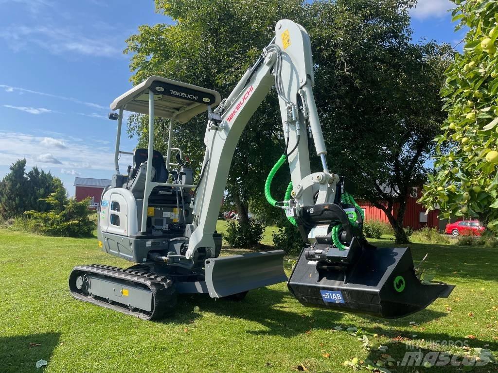 Takeuchi TB 20 E حفارات صغيرة أقل من 7 طن (حفارات صغيرة)