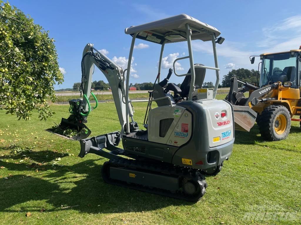 Takeuchi TB 20 E حفارات صغيرة أقل من 7 طن (حفارات صغيرة)