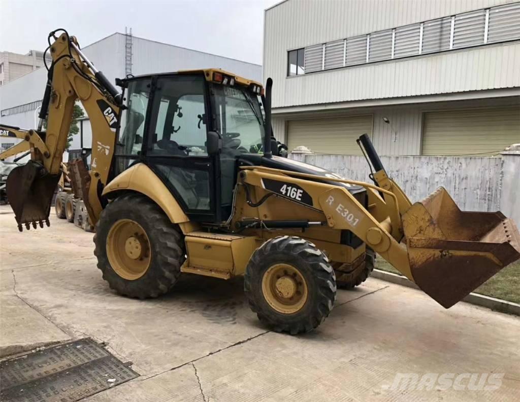 CAT 416E لوادر ذات جرافات عكسية