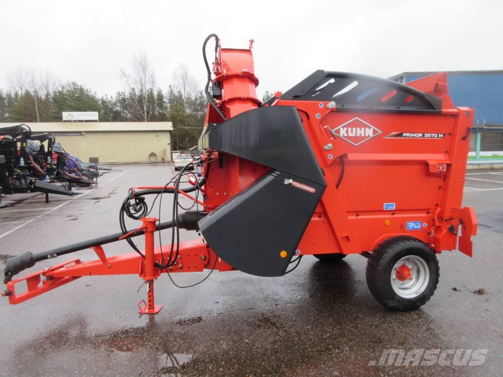Kuhn Primor 3570 M آلات تمزيق الحزم وتقطيعها ونشرها