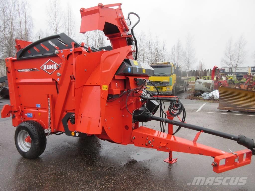 Kuhn Primor 3570 M آلات تمزيق الحزم وتقطيعها ونشرها