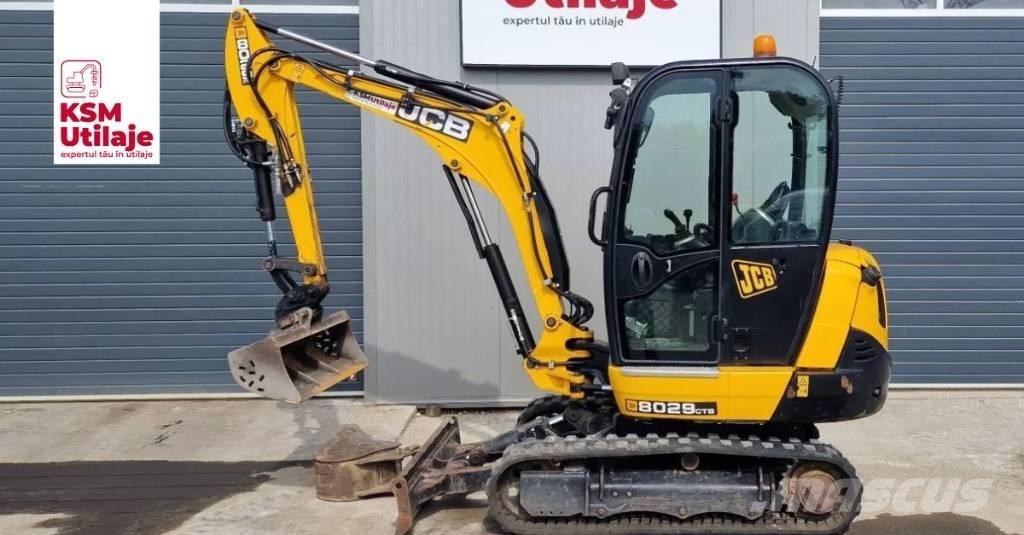 JCB 8029 CTS حفارات صغيرة أقل من 7 طن (حفارات صغيرة)