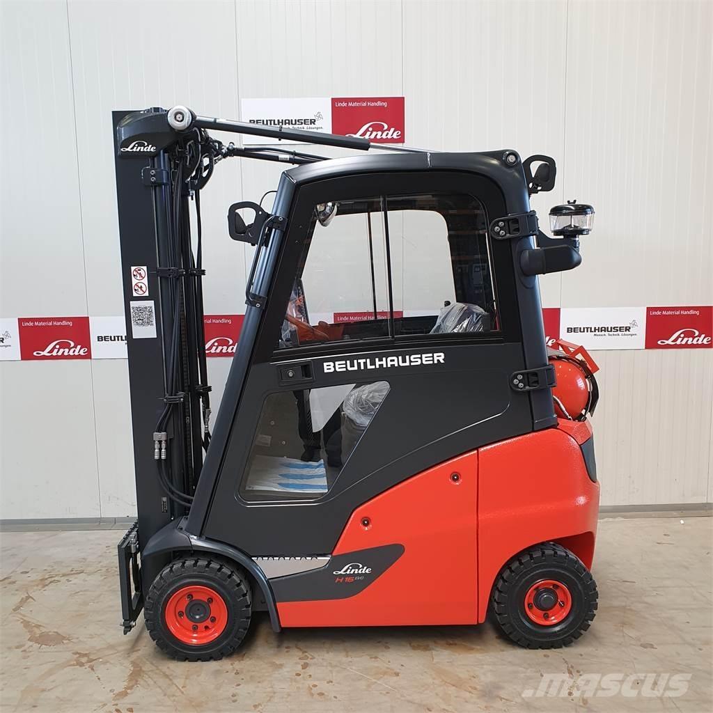 Linde H16T شاحنات LPG