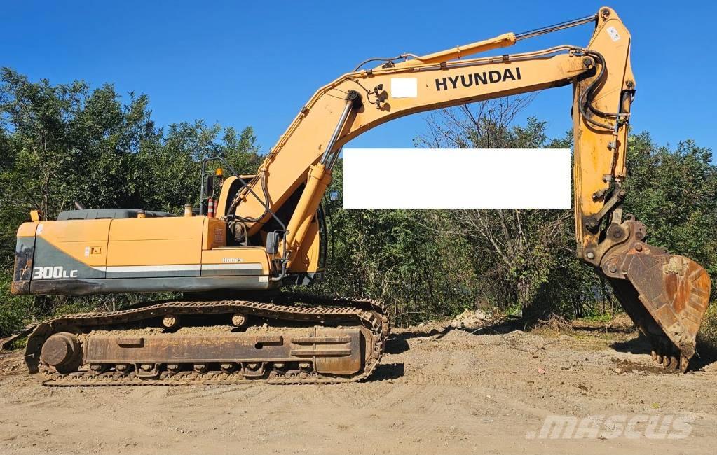 Hyundai Robex 300 LC حفارات زحافة