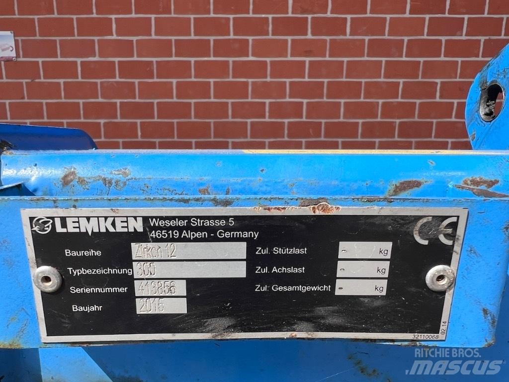 Lemken Zirkon 12 الكاسحات وقلابات التربة ذات المحركات