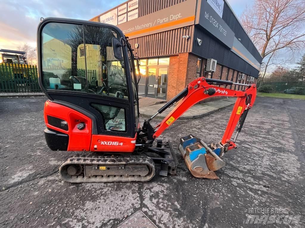 Kubota KX 16-4 حفارات صغيرة أقل من 7 طن (حفارات صغيرة)