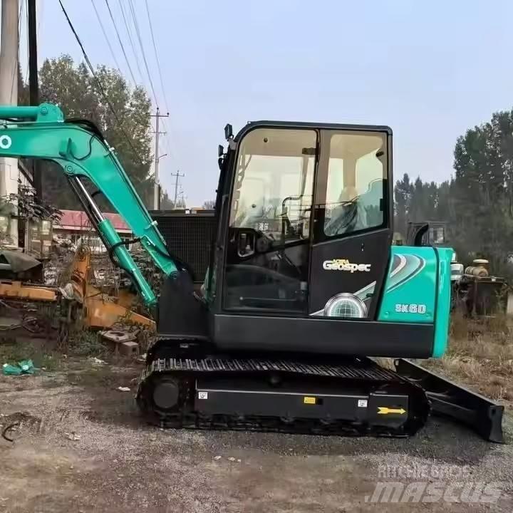 Kobelco SK 60 حفارات صغيرة أقل من 7 طن (حفارات صغيرة)