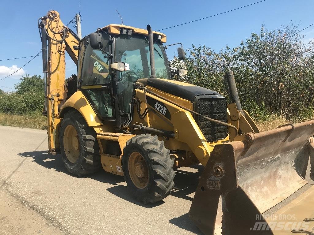 CAT 422 E لوادر ذات جرافات عكسية