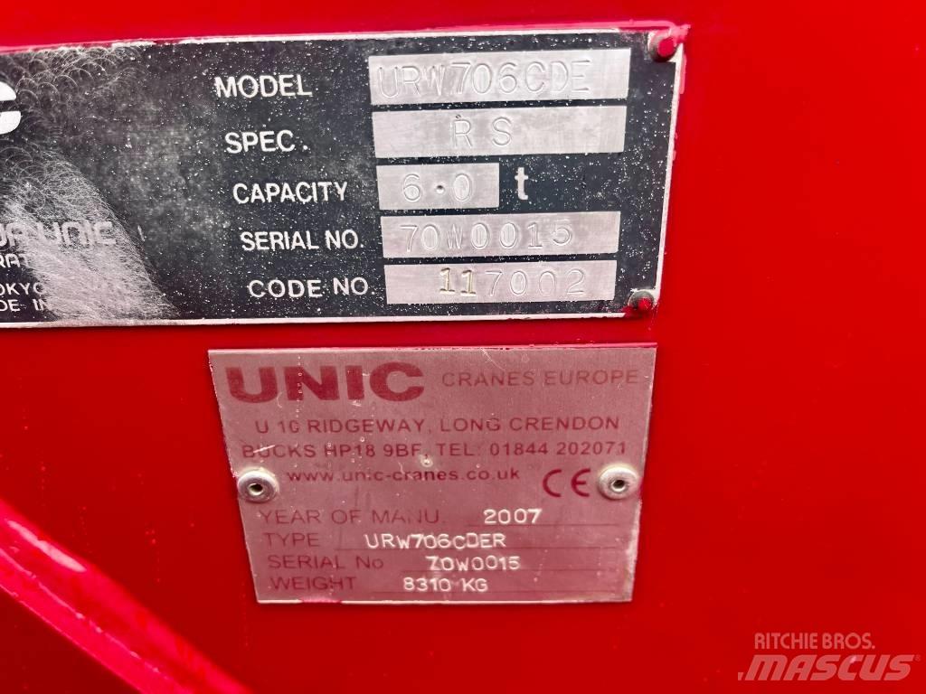 Unic URW 706 رافعات صغيرة