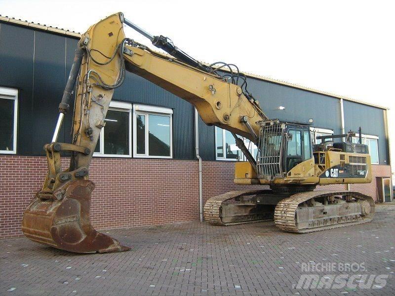 CAT 345C L حفارات زحافة
