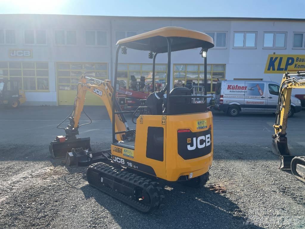 JCB 16 C-1 حفارات صغيرة أقل من 7 طن (حفارات صغيرة)