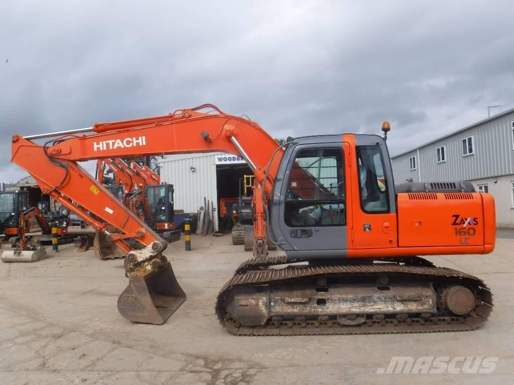 Hitachi ZX 160 LC حفارات زحافة
