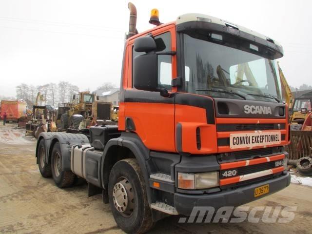 Scania 124 C 420 وحدات الجر