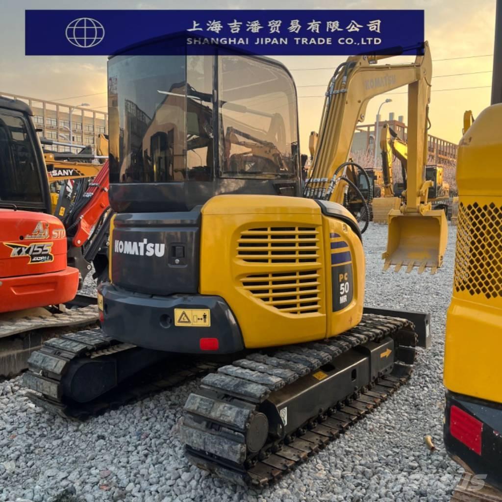 Komatsu PC 50 MR حفارات صغيرة أقل من 7 طن (حفارات صغيرة)