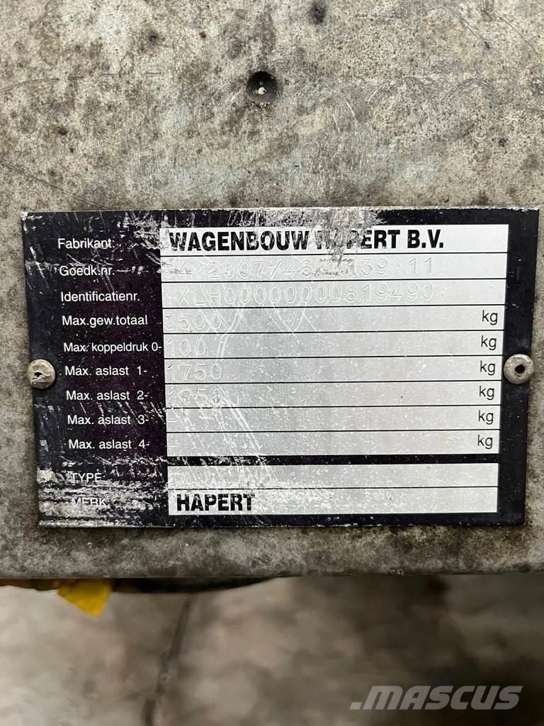 Hapert LF2 مقطورات مركبات نقل