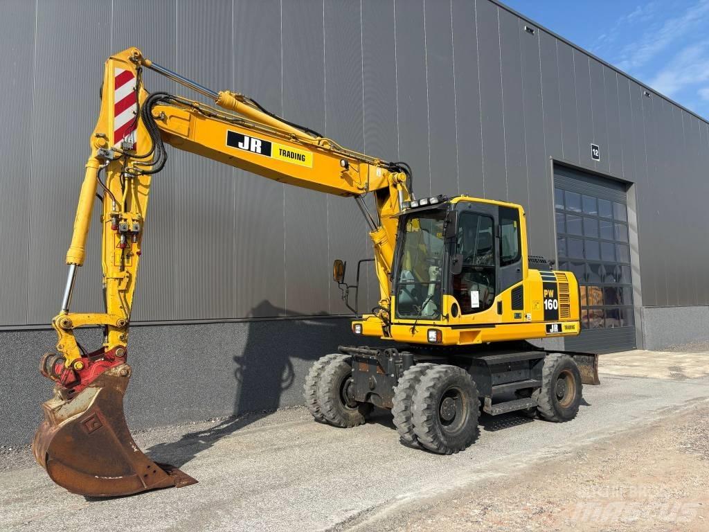 Komatsu PW 160 حفارات بعجل