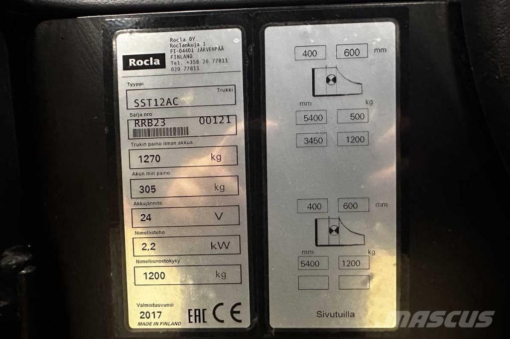Rocla SST 12 AC شاحنات مناولة ذاتية الدفع