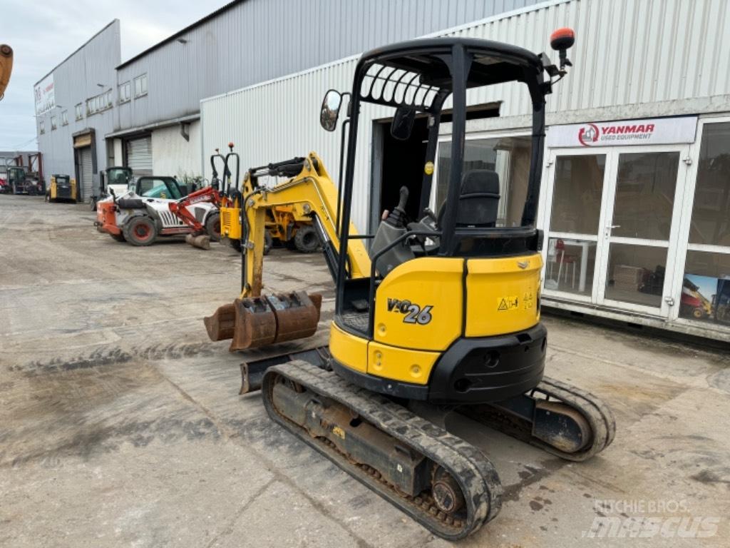 Yanmar VIO26 (15381) حفارات صغيرة أقل من 7 طن (حفارات صغيرة)