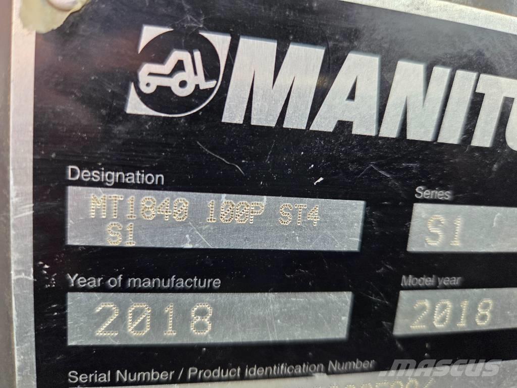 Manitou MT 1840 مناولات متداخلة