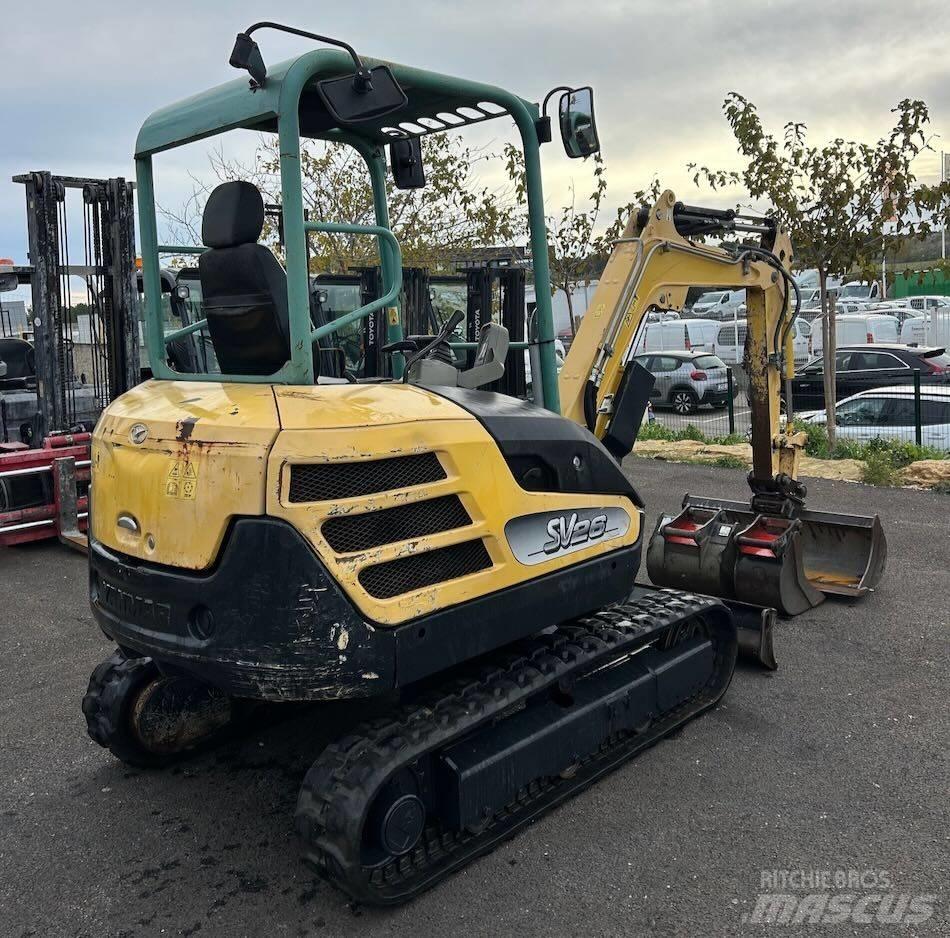 Yanmar SV 26 حفارات صغيرة أقل من 7 طن (حفارات صغيرة)