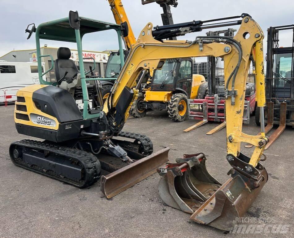 Yanmar SV 26 حفارات صغيرة أقل من 7 طن (حفارات صغيرة)