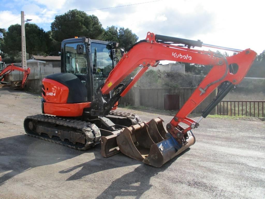 Kubota U 48-4 حفارات صغيرة أقل من 7 طن (حفارات صغيرة)