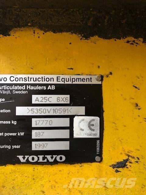 Volvo A 25 C ساحبات مفصلية