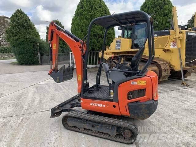 Kubota KX 018-4 حفارات صغيرة أقل من 7 طن (حفارات صغيرة)
