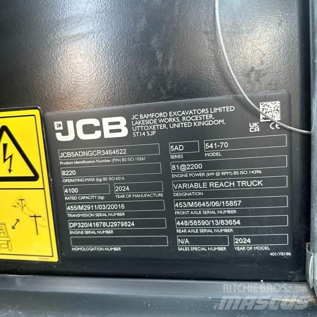JCB 541-70 مناولات متداخلة