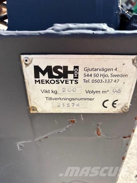  MSH Planeringskopa دلاء