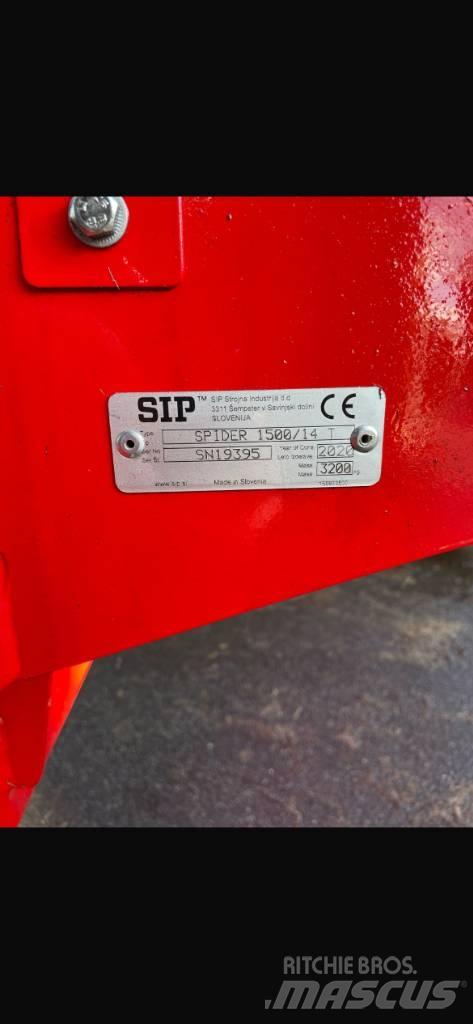 SIP Spider 1500/14 مكابس وميبسات التبن
