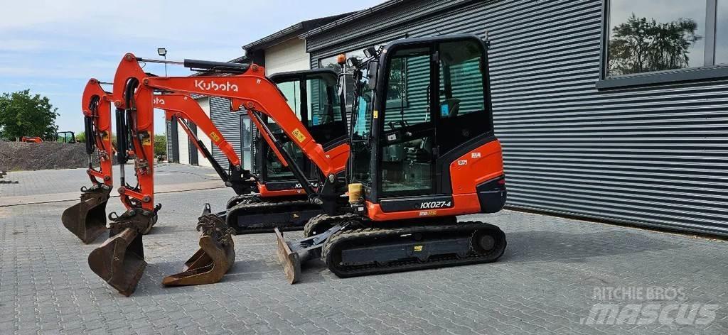 Kubota KX027-4 حفارات صغيرة أقل من 7 طن (حفارات صغيرة)