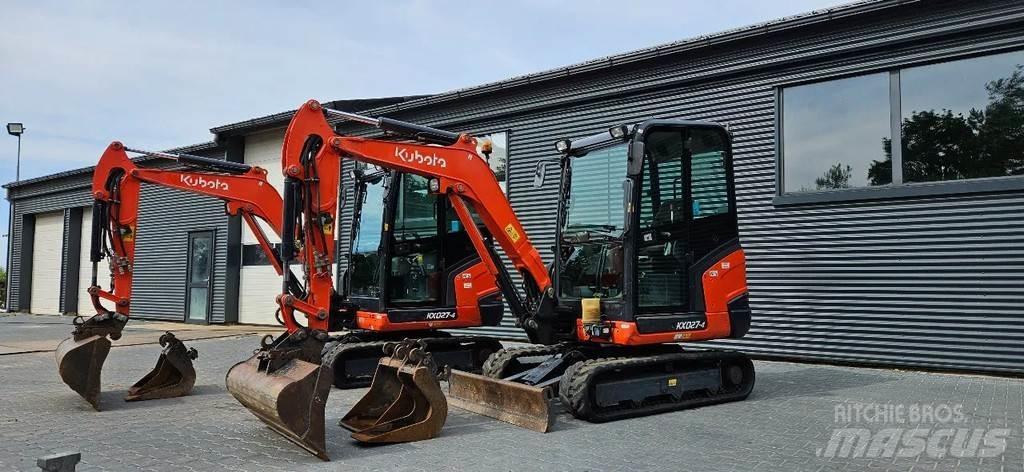 Kubota KX027-4 حفارات صغيرة أقل من 7 طن (حفارات صغيرة)