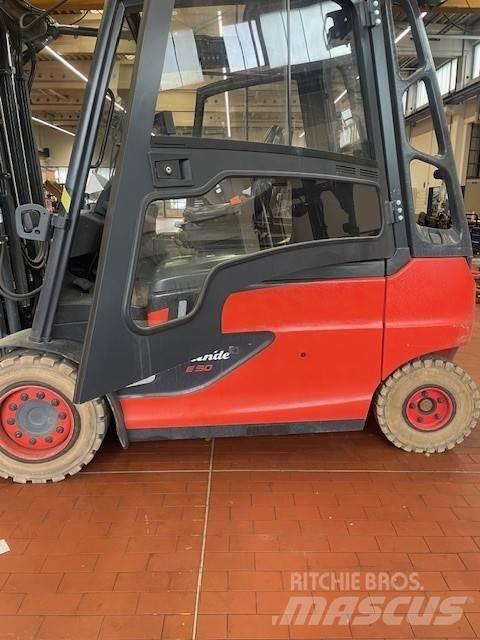 Linde E50/600HL شاحنات ذات رافعات شوكية تعمل بالكهرباء